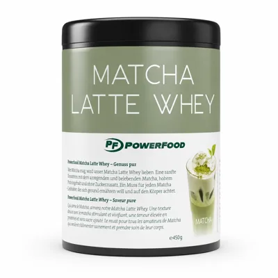 PowerFood Matcha Latte Whey (450g Dose)